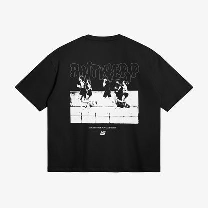 Antwerp Crew Tee — Black