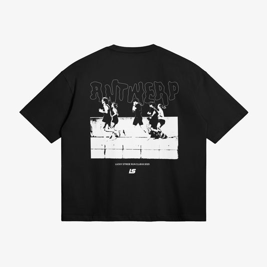 Antwerp Crew Tee — Black