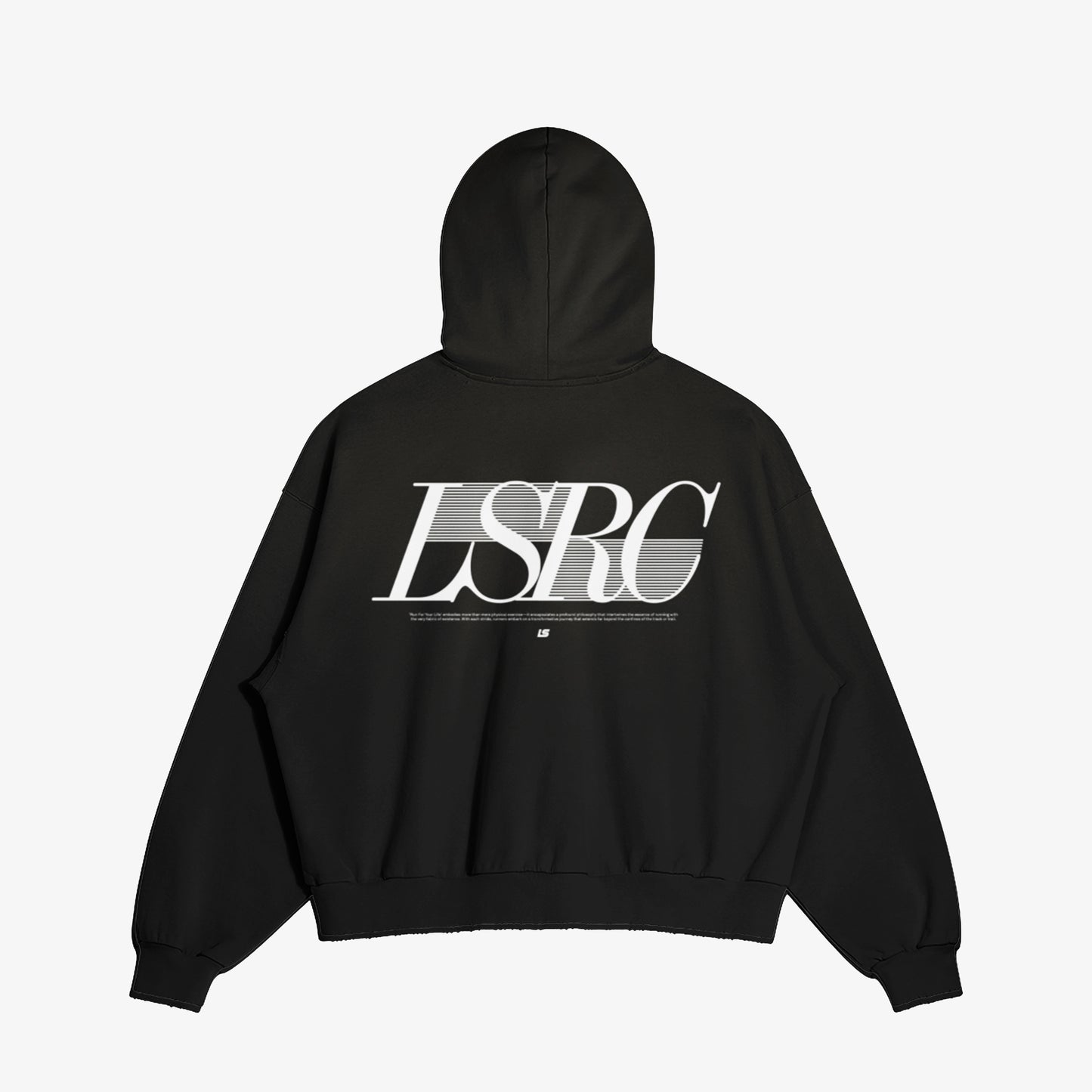 Marathon Hoodie — Faded Black