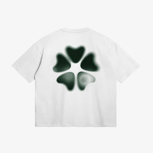 Clover Tee — White