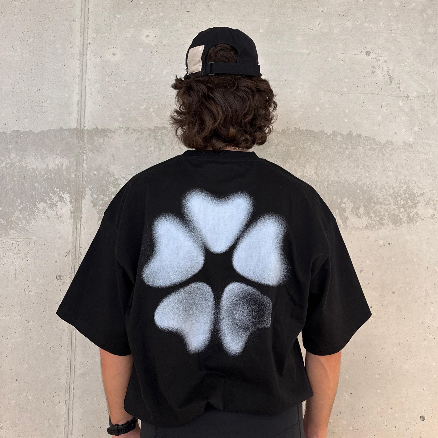 Clover Tee — Black