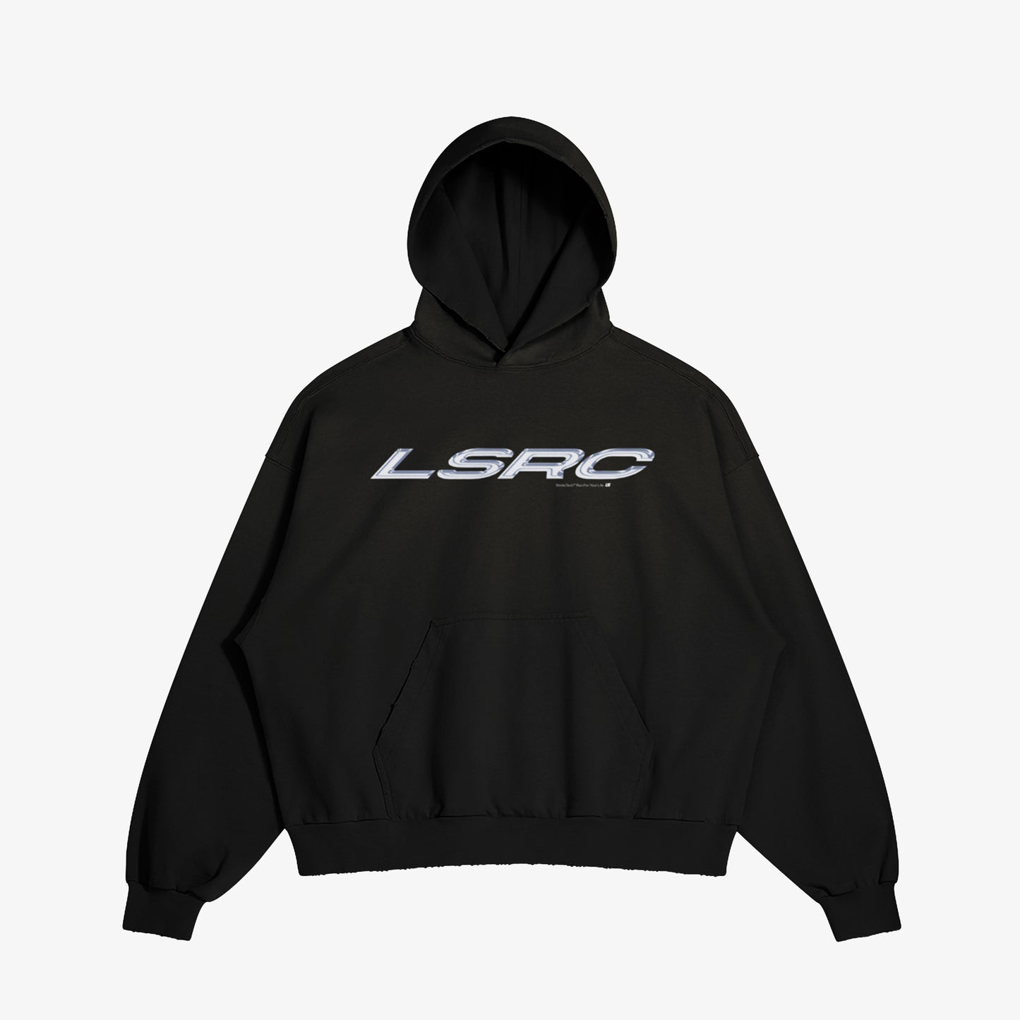 Chrome Hoodie — Faded Black