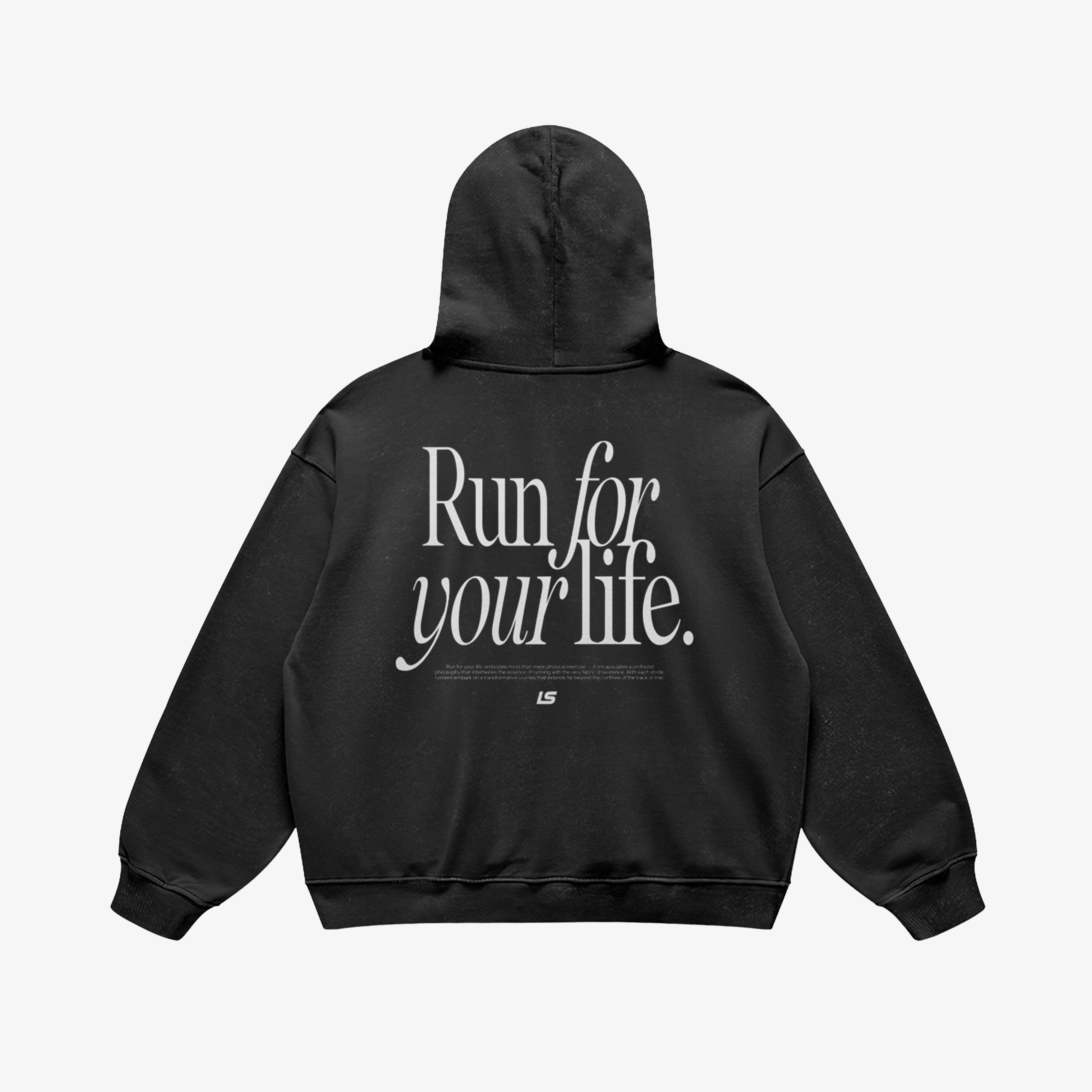 RFYL Hoodie — Stone Black
