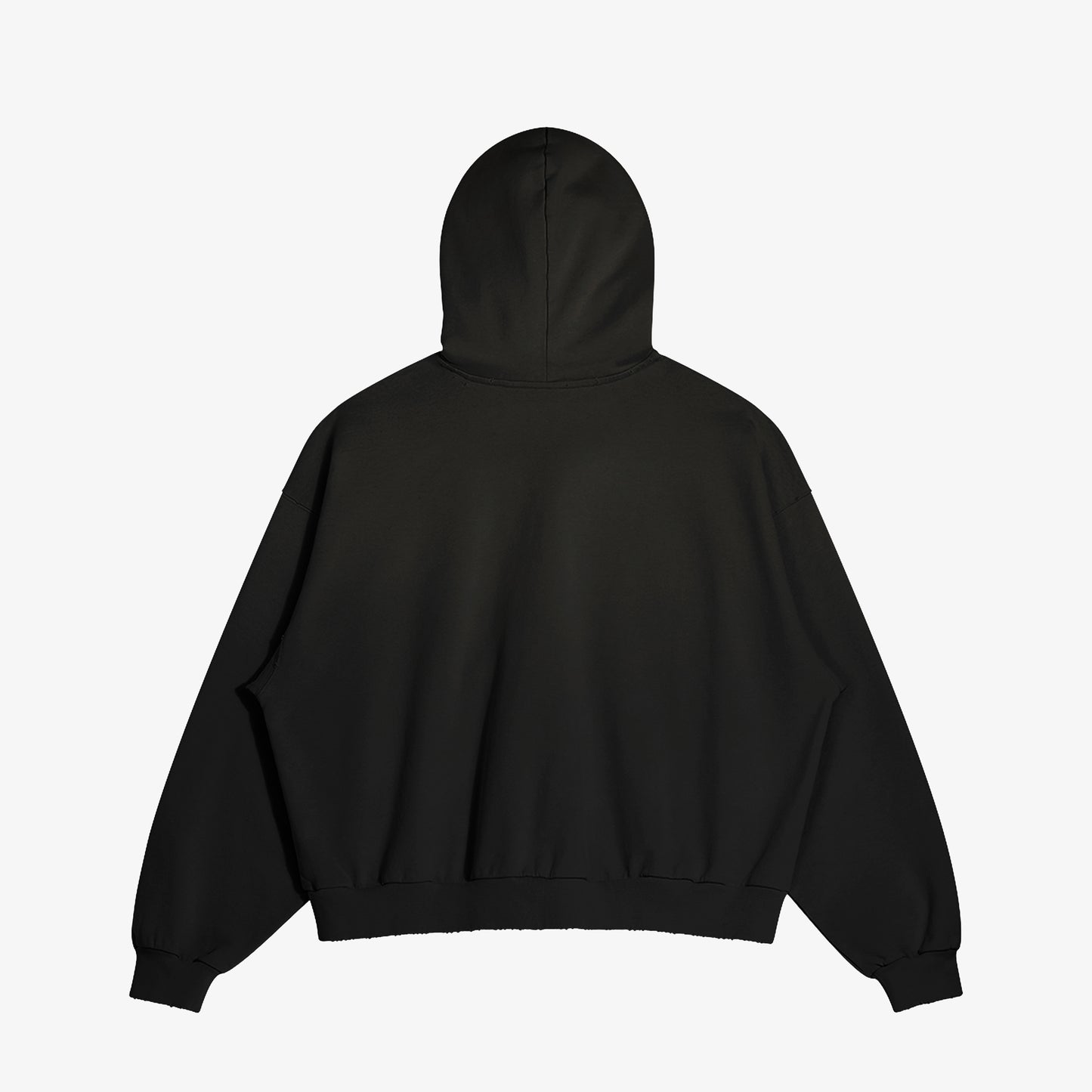 Chrome Hoodie — Faded Black