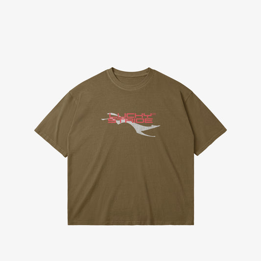 Greyhound Tee — Tobacco